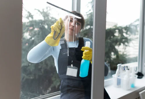 Nettoyage de vitres intérieures et extérieures à Beaufort-en-Anjou